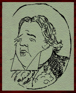 Oscar Wilde caricature